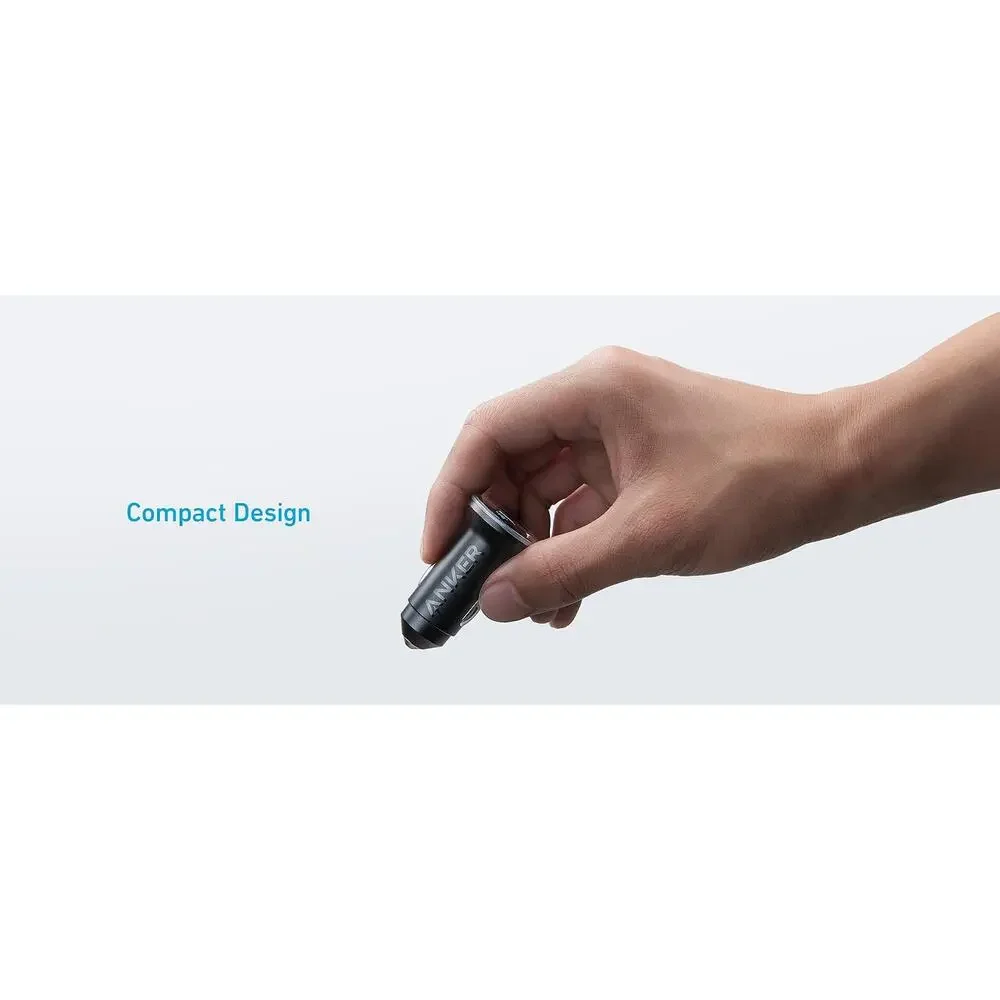 323 USB-C Car Charger 52.5W Fast Charge Adapter USB-A iPhone Samsung